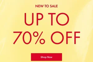 SALE: up to 70% off