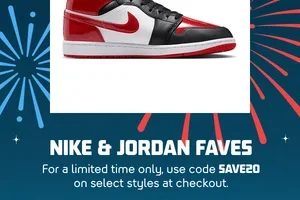 20% off $99 Nike & Jordan starts today!