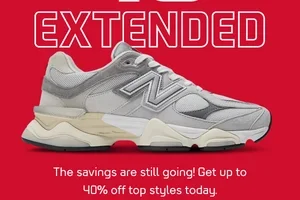 Get up to 40% off - now extended.