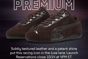 Speedcat Premium Croc: croc-textured leather