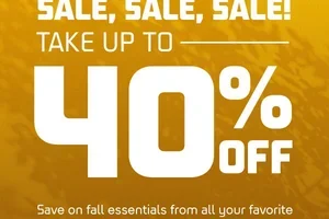 Save up to 40% Today!