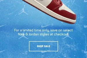 Up to 30% off Nike & Jordan is here!