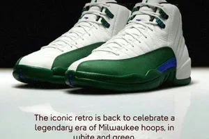 Secure the Air Jordan 12 Retro 'White & Gorge Green'