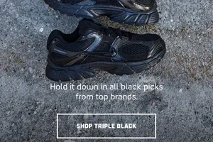 All-black styles to hit the hallways in.