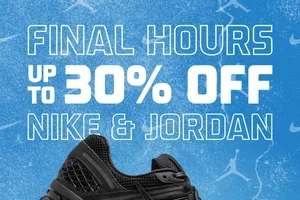 Up to 30% off Nike & Jordan is ALMOST OVER.