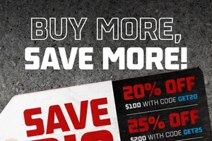 Get 20%, 25%, or 30% off!