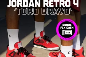 The Jordan Retro 4 'Toro Bravo' is here!