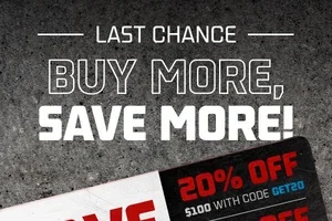 Last chance to save BIG your way!