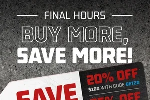 Final Hours: 30% off $300!