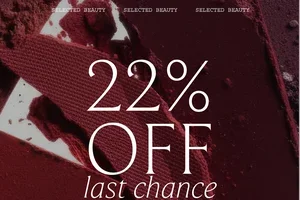 Last Chance | 22% Off