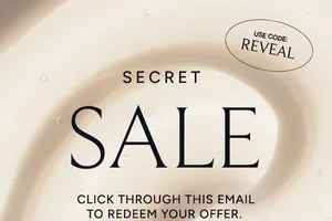 You're Invited to our Secret SALE