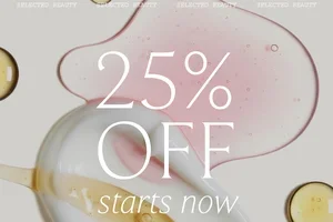 Now Live: 25% Off