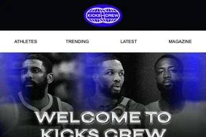 Hi there, Welcome to KICKS CREW