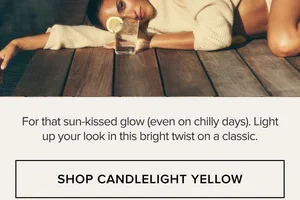 New Drop: Candlelight Yellow