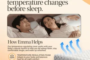 Feeling too hot to sleep?