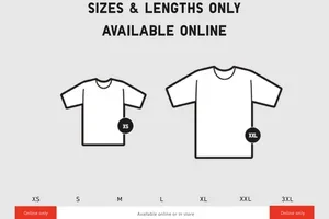Online Exclusives: 3XL T-shirts & Longer-Length Pants