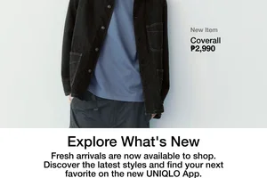 Explore New Arrivals on the New UNIQLO App