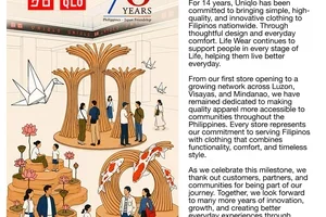 Celebrate 70 Years of Philippines-Japan Friendship with UNIQLO