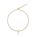 Number Gold Charm + Snake Bracelet G