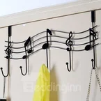 Fantastic and Simple European Style Iron Creative Musical Note Wall Hook