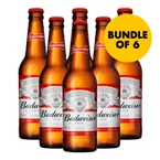 Budweiser 330ml Bottle Bundle of 6