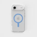 Sky Blue - Removable MagSafe Ring & Clear Phone Case Bundle