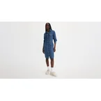 Levi's® Women's Otto Western Mini Denim Dress