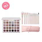 Megapalette and Brush Roll Bundle