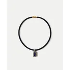 Rectangle Doublet Pendant Necklace