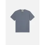 FRAME Logo Tee -- Smoky Blue