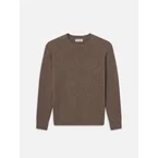 Yak Blend Sweater -- Dark Taupe