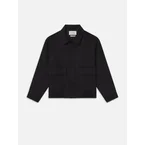 Wool Cashmere Blouson -- Black