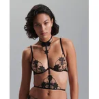Yvette Harness Black/Sheer