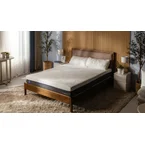Diamond Wooden Bed Bundle