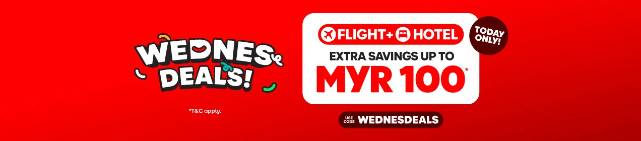 Proof of coupon - AirAsia - AirAsia midweek deal up to MYR 100 off [[MYR 100 off]]