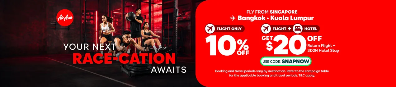 Proof of coupon - AirAsia - AirAsia flight + hotel coupon: $20 off return packages [[$20 off]]