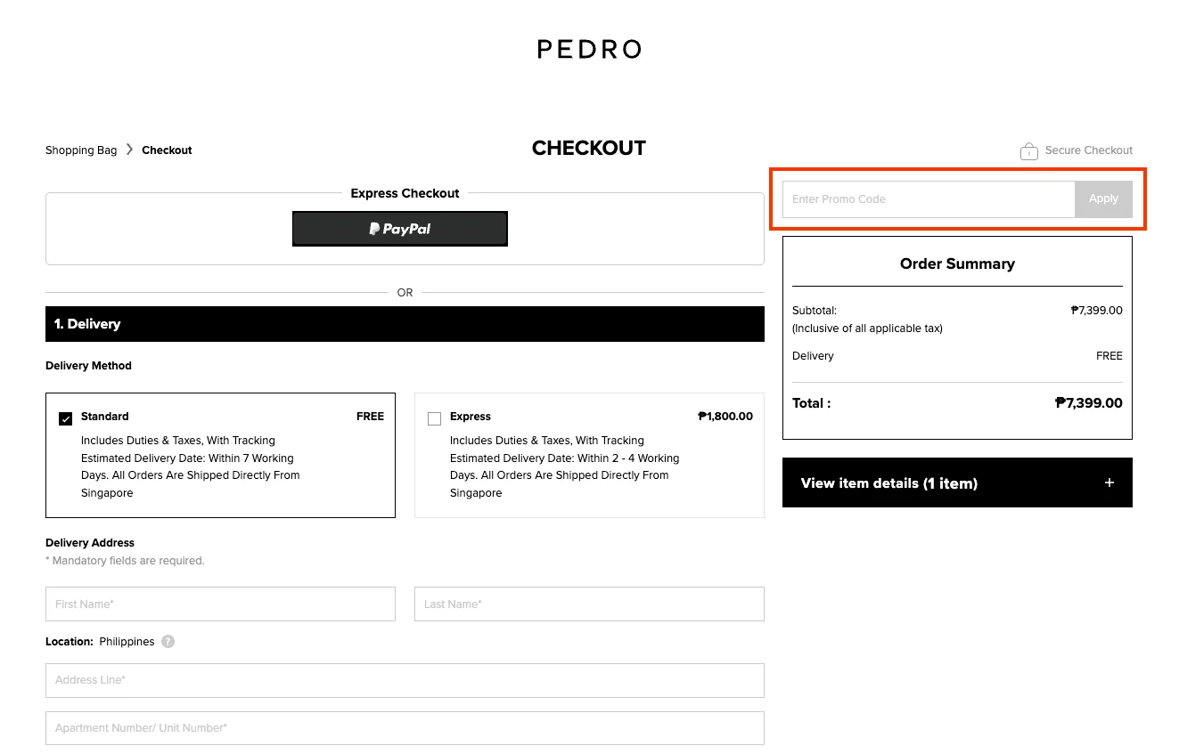 How to use a working coupon code? - Pedro