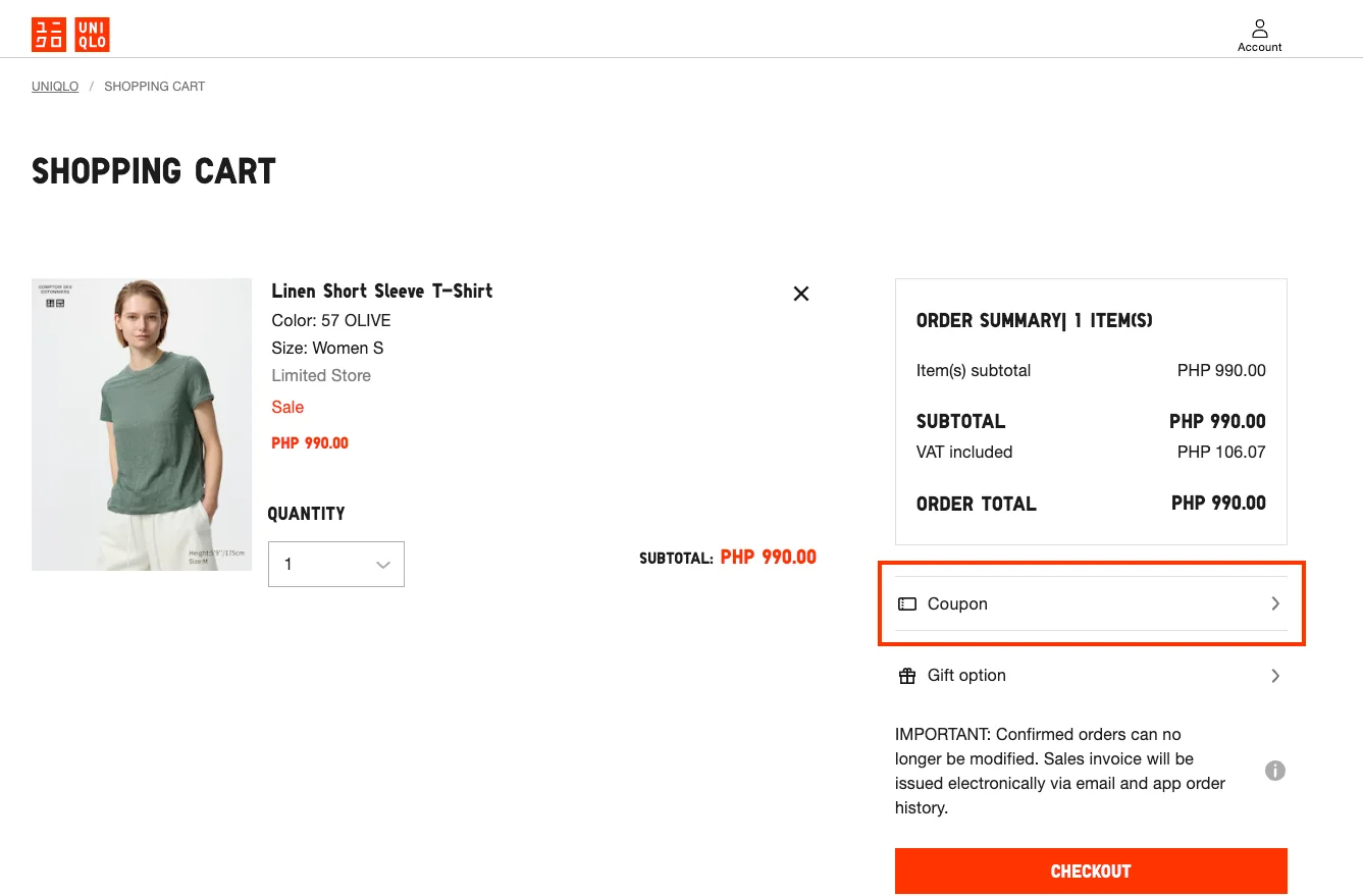 How to use a working coupon code? - UNIQLO